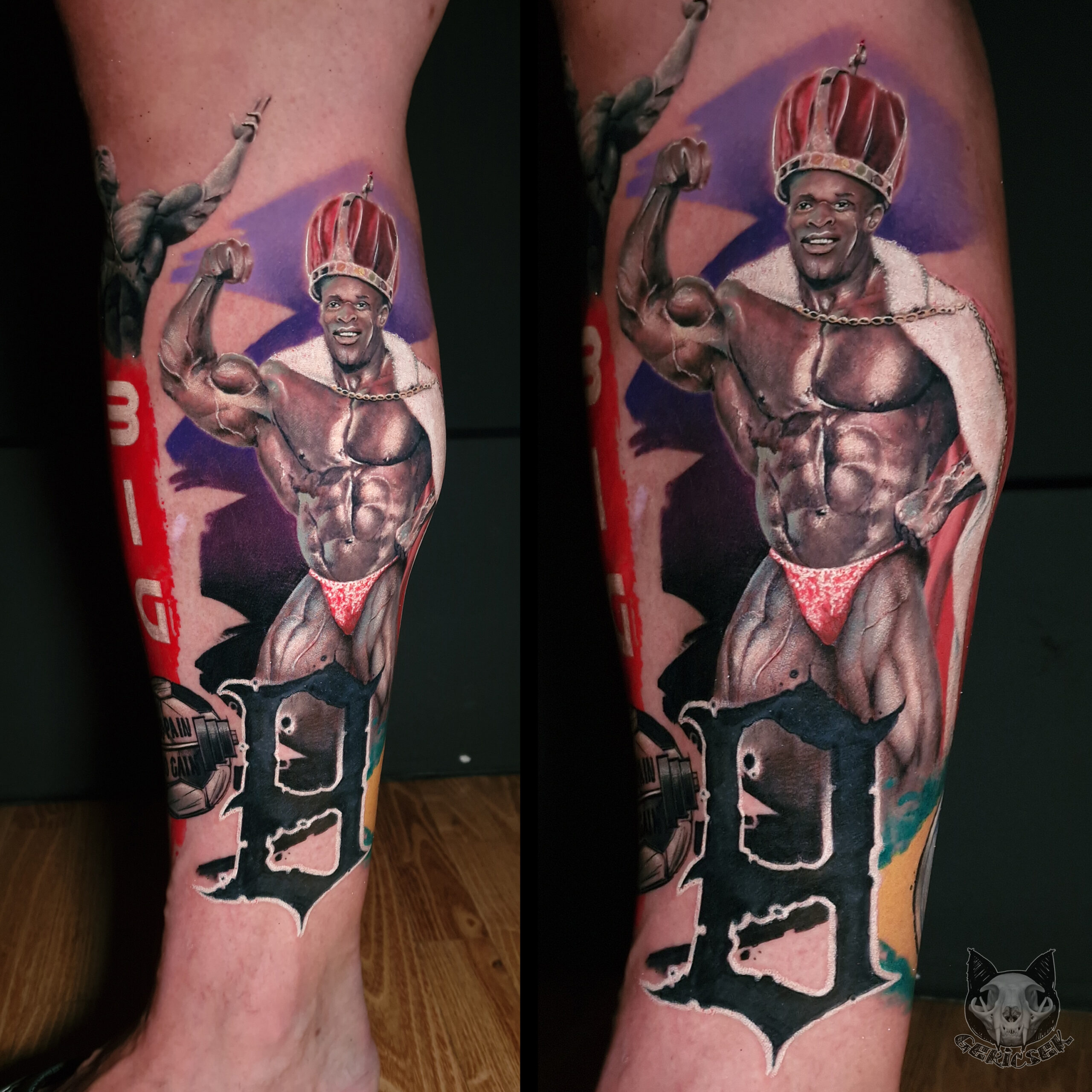 Ronnie Coleman diadalmas pillanata